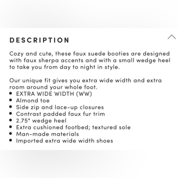 Torrid women’s faux fur wedge lace up boots size 11W - Picture 11 of 11